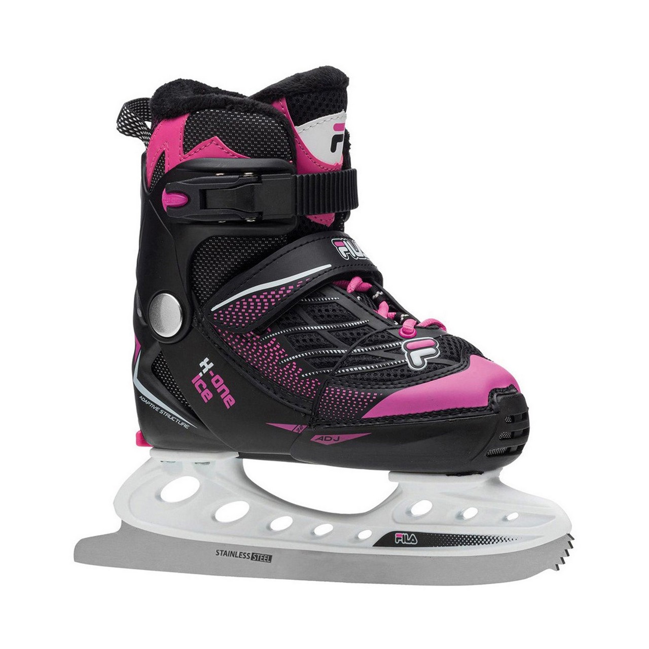 

Коньки раздвижные FILA X-One Ice G S23 р.29-32 (черный-розовый)