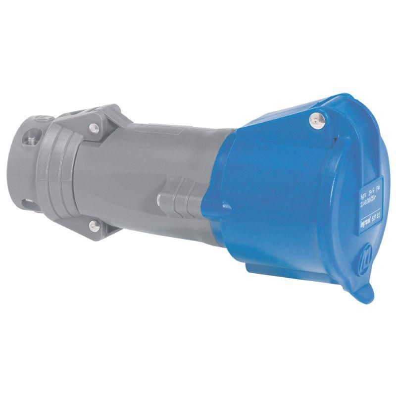 

Розетка Hypra 32А 230В 2К+3 IP44 Leg 052782, Серый