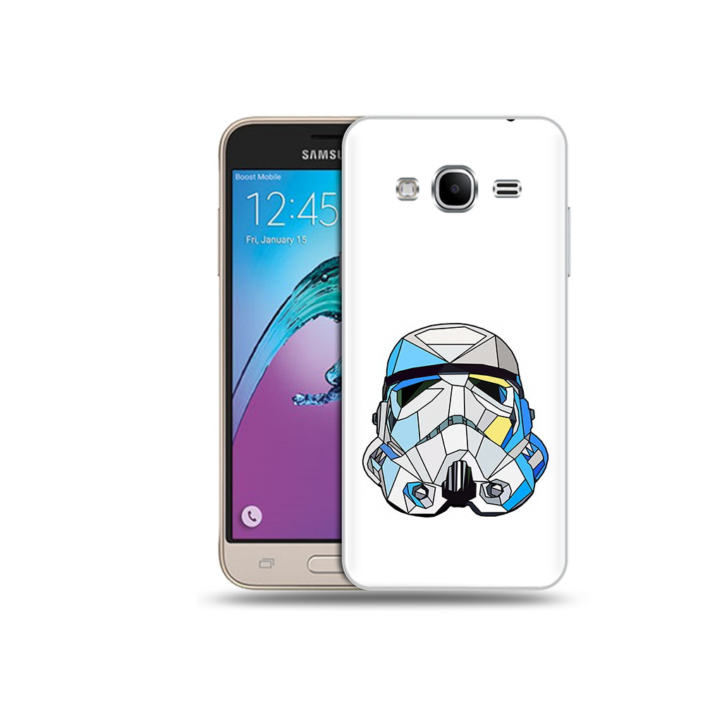 Чехол MyPads Tocco для Samsung Galaxy J3 (2016) star wars дарт вейдер (PT29089.580.22)