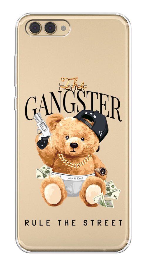 

Чехол на Honor V10 (View 10) "The Gangster", Бежевый;серый;черный, 65150-6