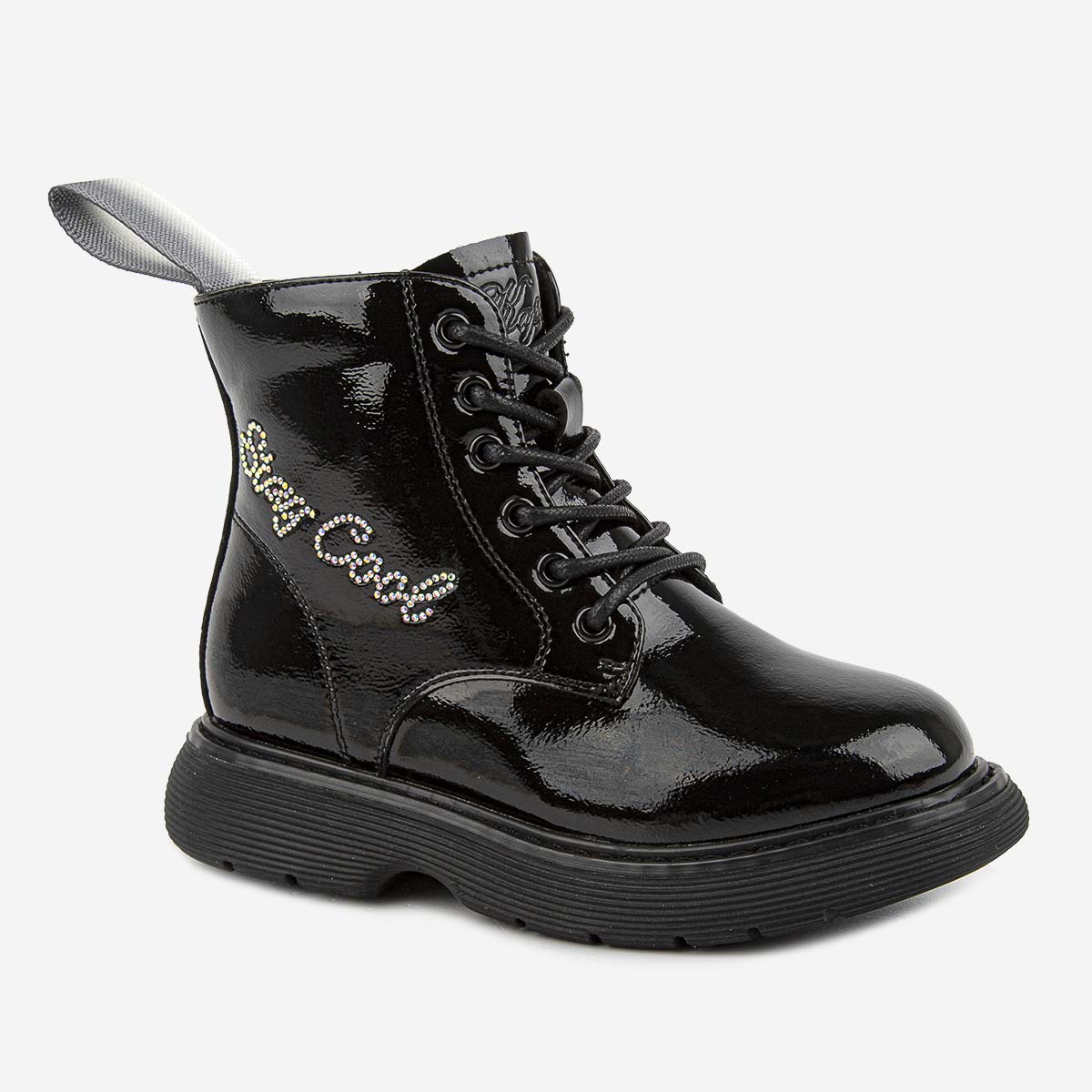 Ботинки детские Kapika 52480уп-1, цвет черный, размер 28 EU
