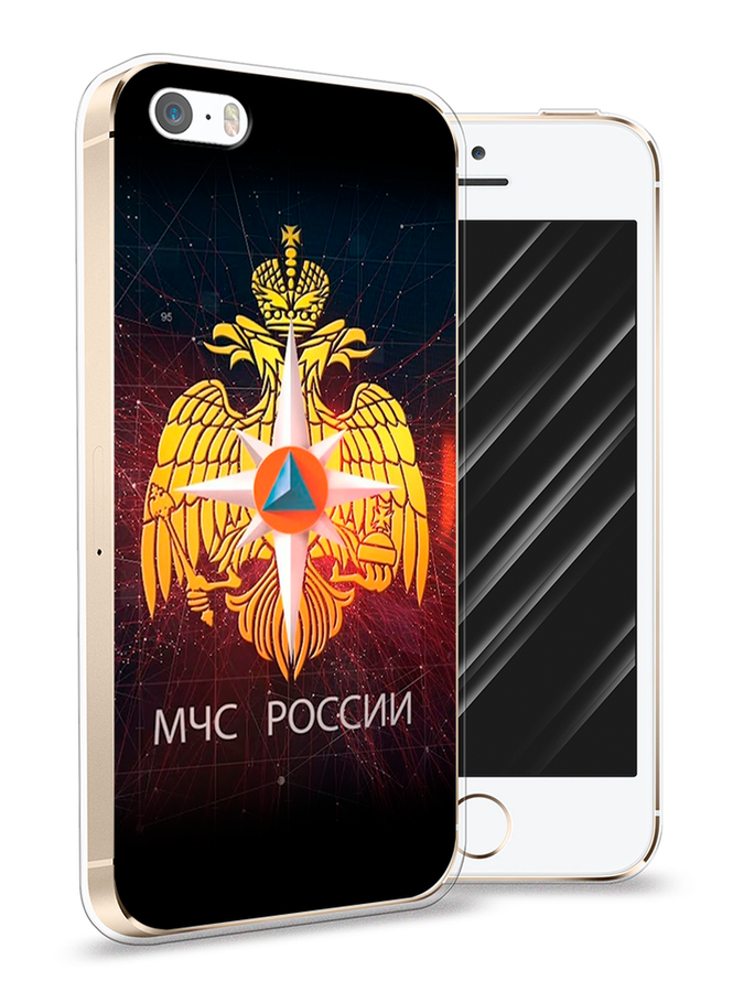 

Чехол Awog на Apple iPhone 5 / Айфон 5 "МЧС России", Разноцветный, 10350-5