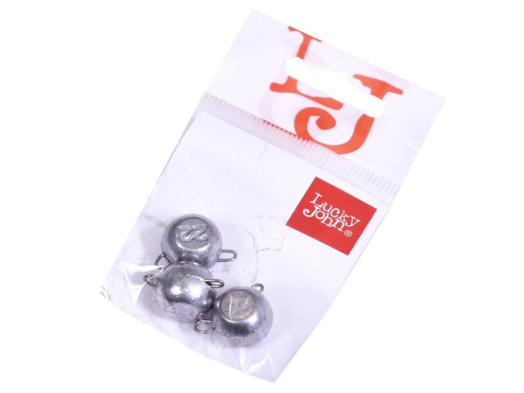 

Груз-головки разборные Lucky John BALL 22г, 3шт, Серебристый, LJBR-022