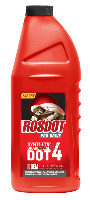 Тормозная жидкость ROSDOT 430110012 DOT-4