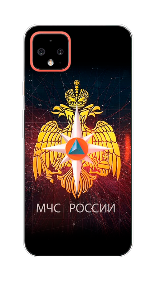 

Чехол Awog на Google Pixel 4 XL "МЧС России", Разноцветный, 270550-5