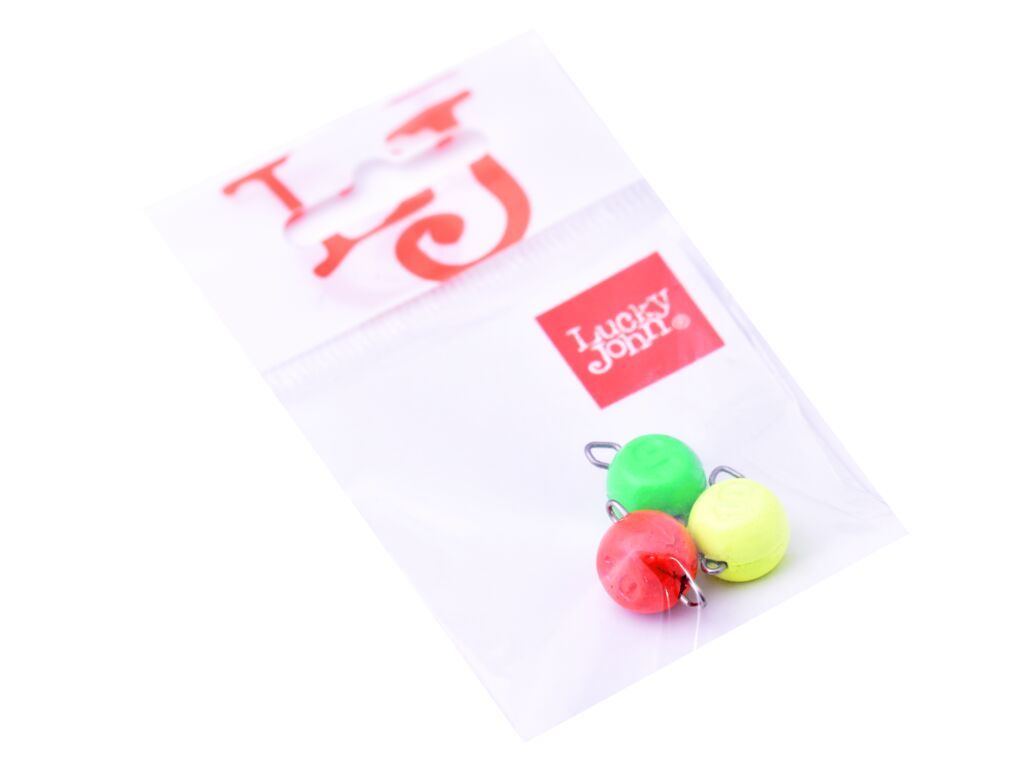 

Груз-головки разборные Lucky John BALL RGY MIX1 10г, 3шт, Красный;желтый;зеленый, LJBRMIX1-010