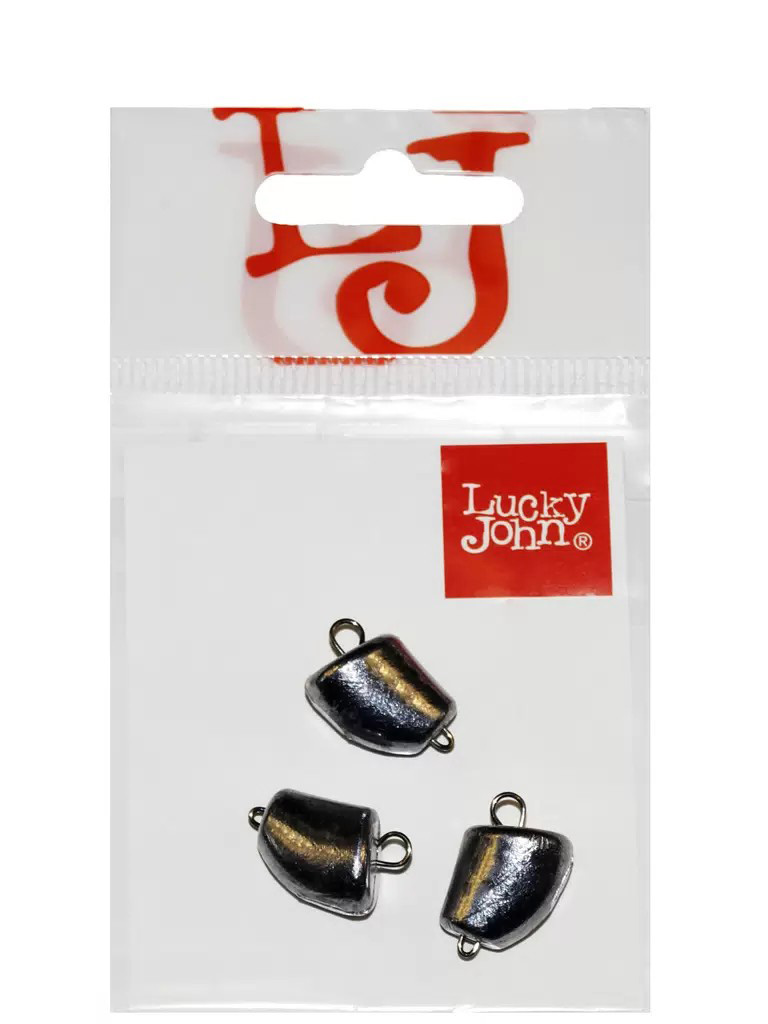 

Груз-головки разборные Lucky John CLOVE SMALL 6г, уп. 3шт, Серебристый, LJCS-0060