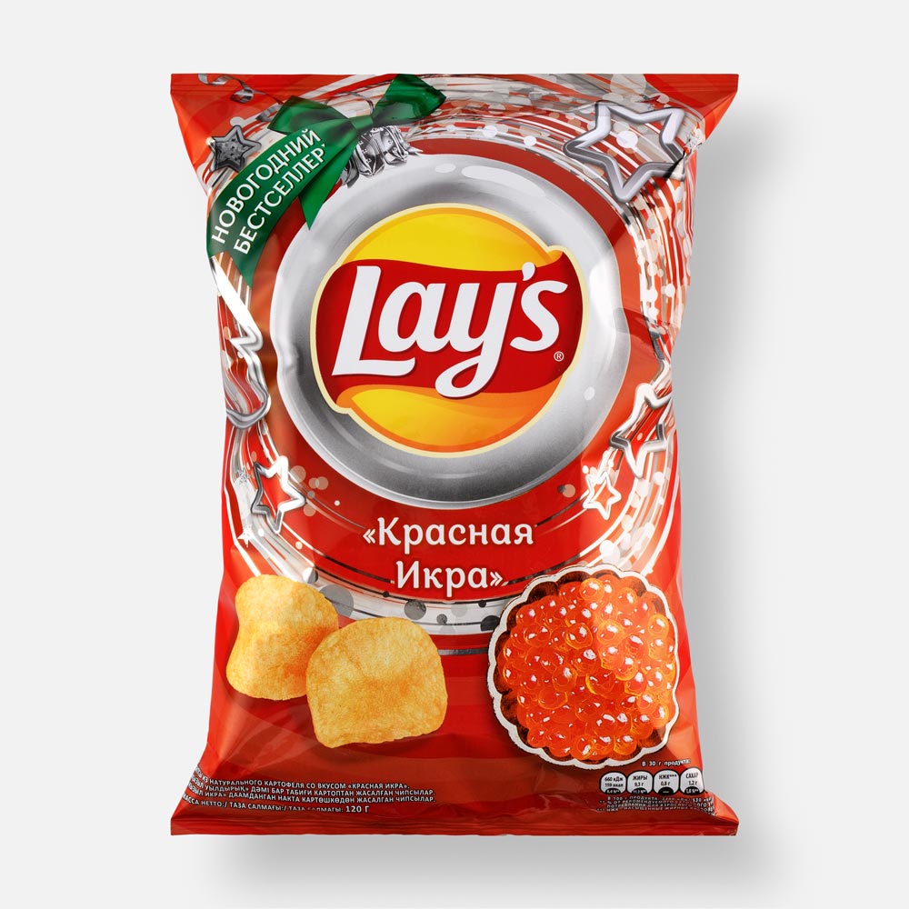 

Чипсы Lay's, красная икра, 125 г