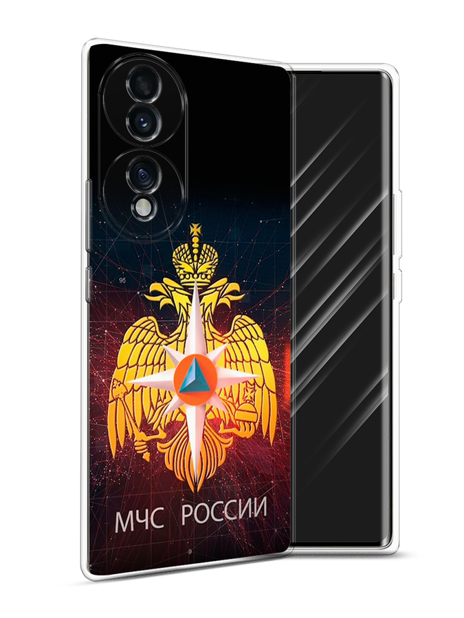 

Чехол Awog на Honor 70 "МЧС России", Разноцветный, 6108250-5