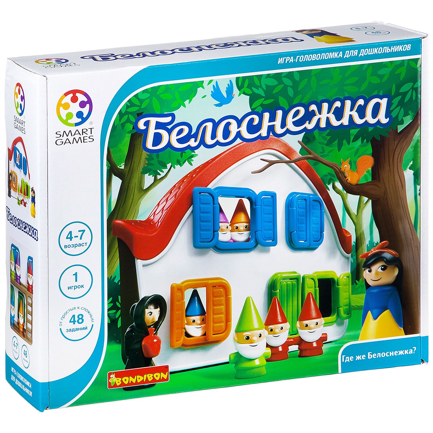 Семейная настольная игра Bondibon Белоснежка ВВ205