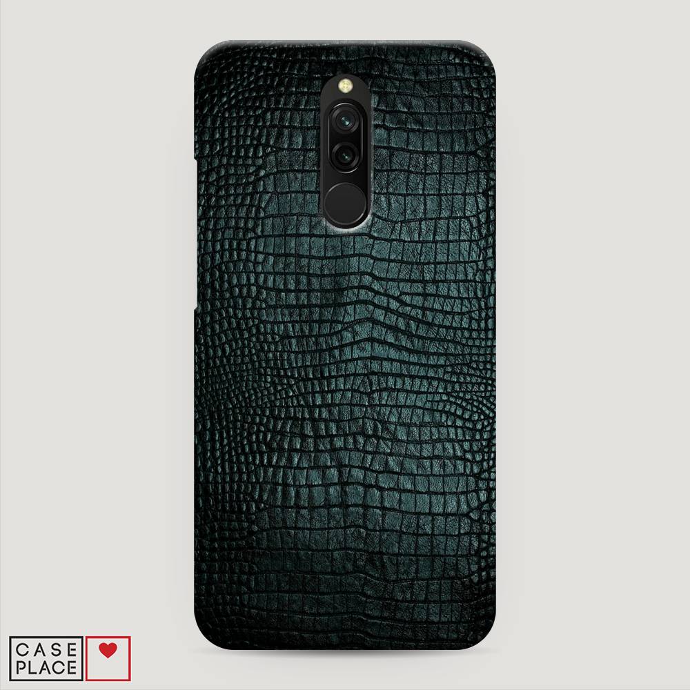 фото Пластиковый чехол "черная змея" на xiaomi redmi 8 awog