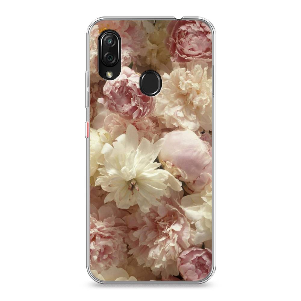 

Чехол Awog на ZTE Blade V10 Vita / ЗТЕ Блэйд V10 Vita "Пионы светлые", Разноцветный, 132650-8