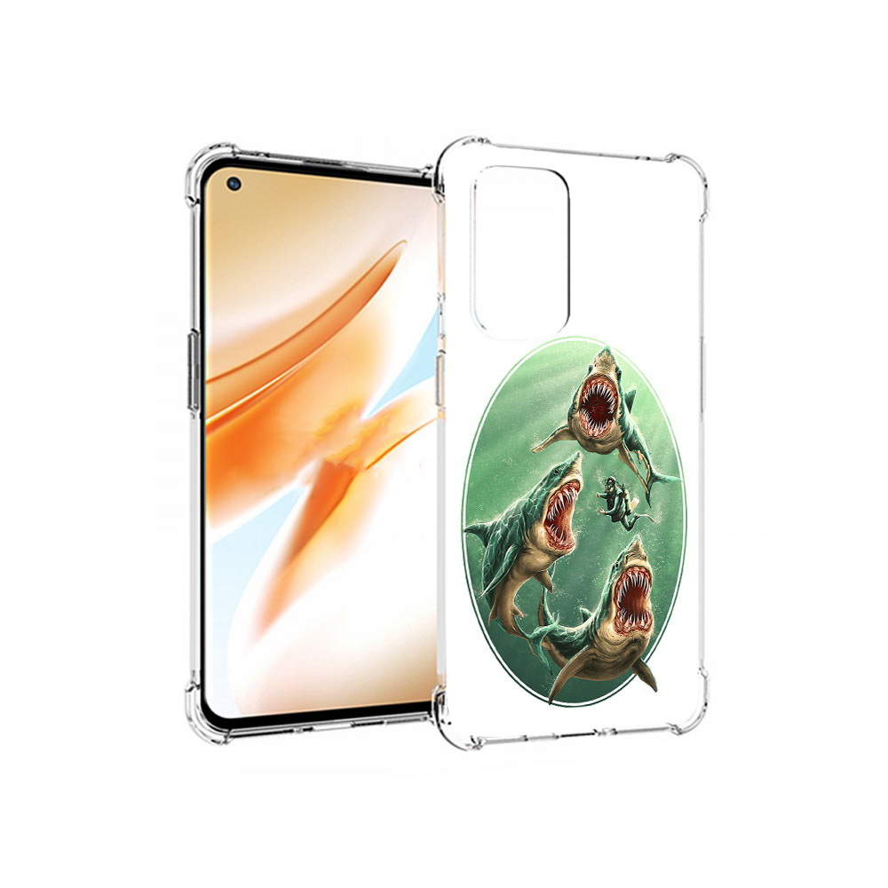 

Чехол MyPads Tocco для OnePlus 9 Pro синяя бездна (PT159597.127.600), Прозрачный, Tocco