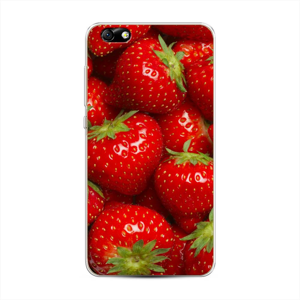 

Чехол Awog на Honor 4X "Клубника", Разноцветный, 63550-10
