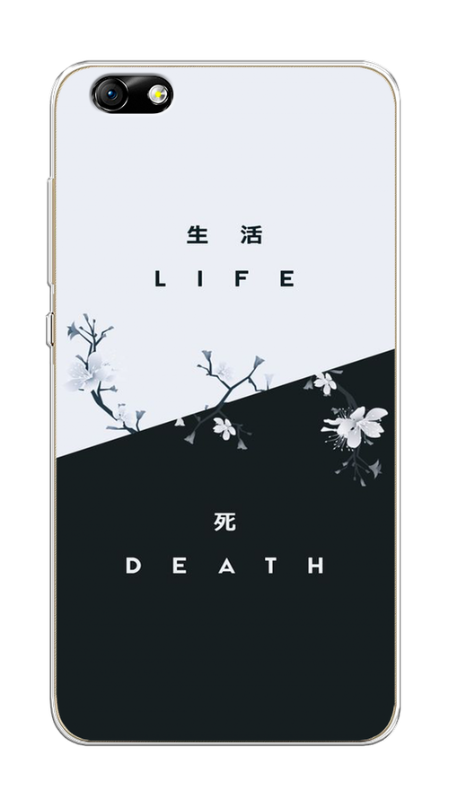 

Чехол Awog на Honor 4X "Life and death", Разноцветный, 63550-7