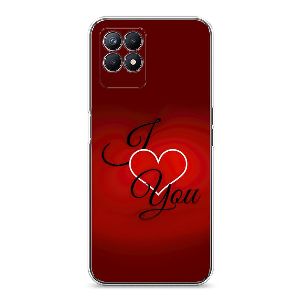 

Чехол Awog на Realme 8i "I love you 3", Разноцветный, 257350-6