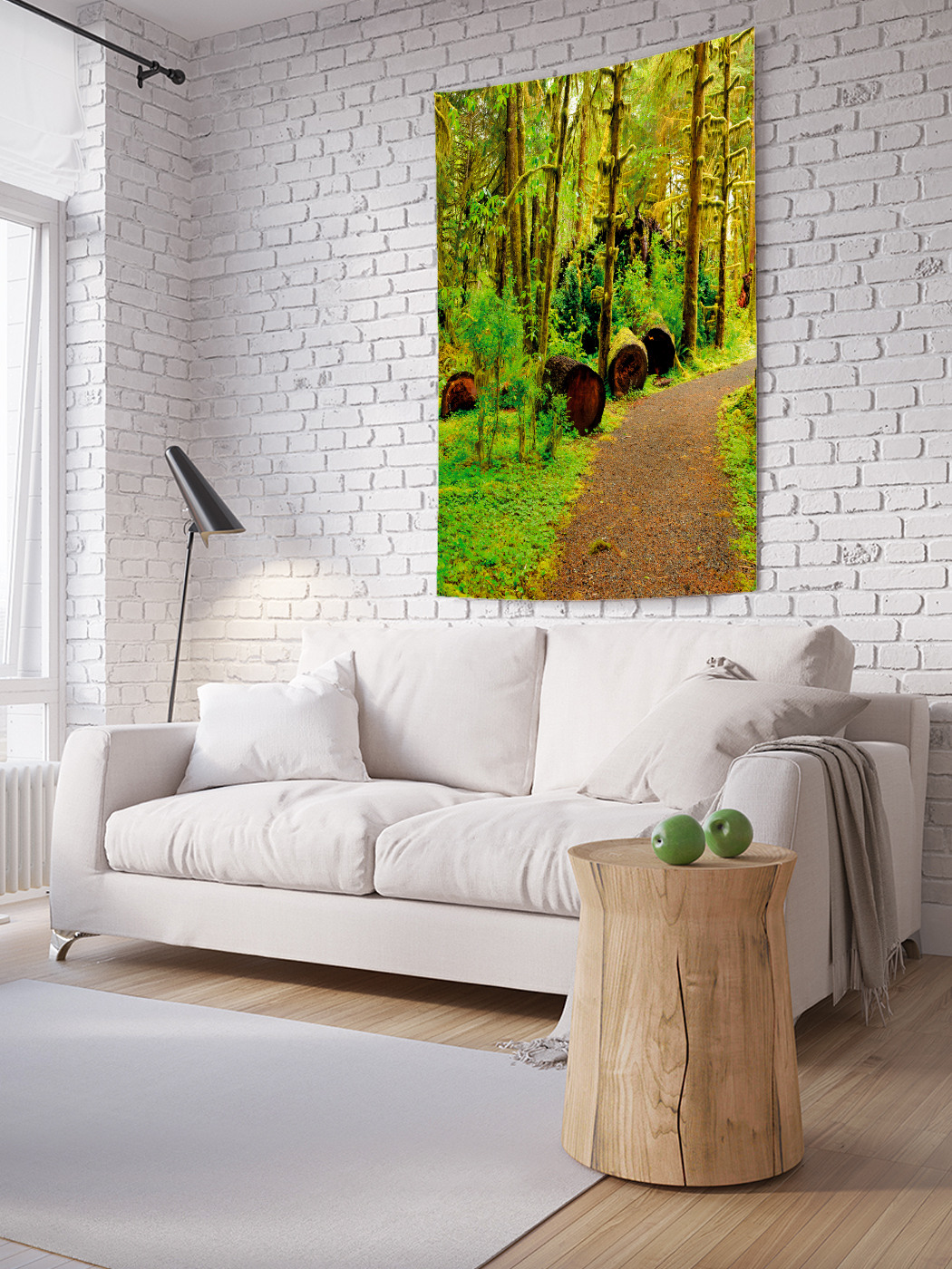 

Вертикальное фотопанно на стену JoyArty Лесные тайны 100x150 см, Лесные тайны