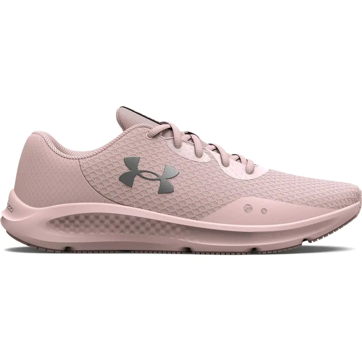 

Кроссовки женские Under Armour UA W Charged Pursuit 3 Vm розовые 7.5 US, UA W Charged Pursuit 3 Vm