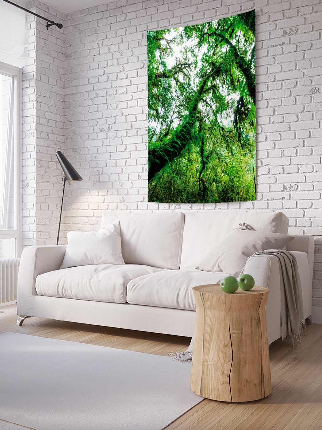 

Вертикальное фотопанно на стену JoyArty Тропический лес 100x150 см, Тропический лес