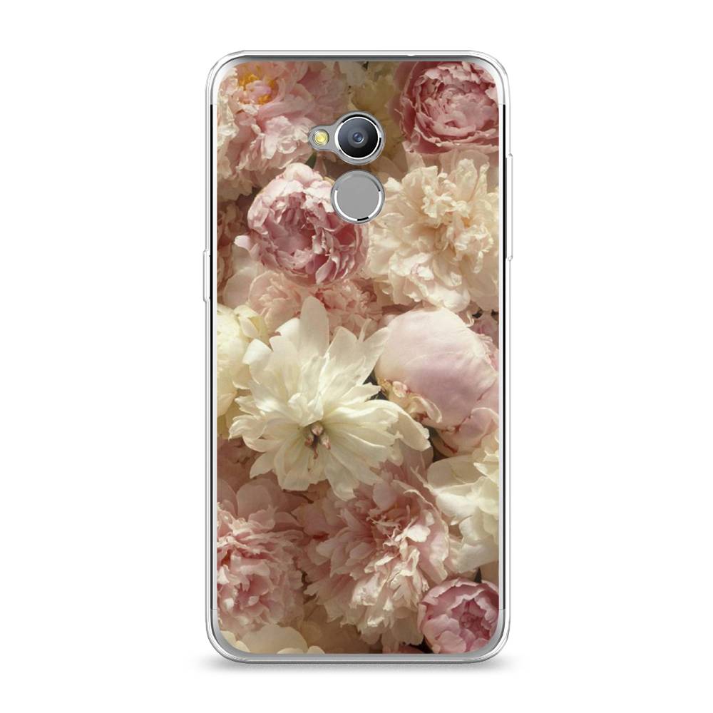 

Чехол Awog на ZTE Blade V7 Lite / ЗТЕ Блэйд V7 Lite "Пионы светлые", 130450-8