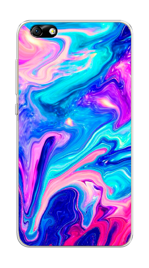 

Чехол Awog на Honor 4X "Потеки краски", Разноцветный, 63550-10