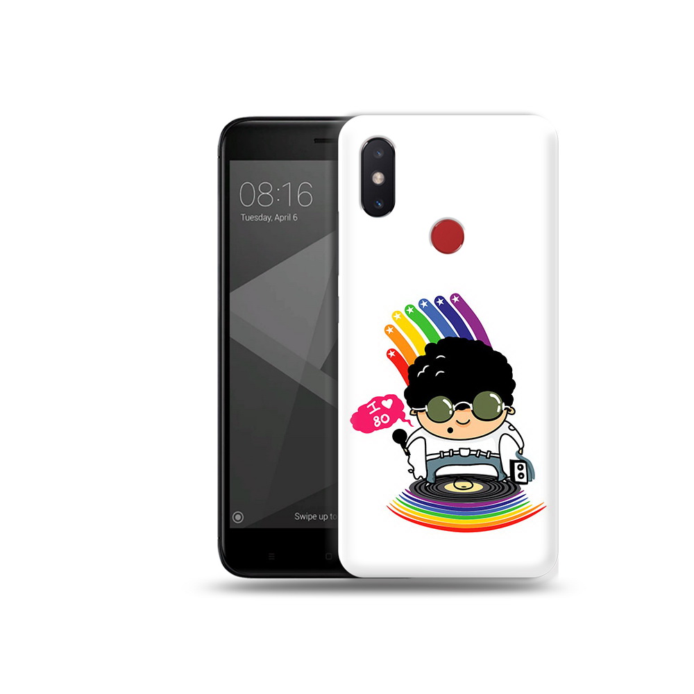 

Чехол MyPads Tocco для Xiaomi Mi 8 SE Я люблю 80-е (PT113500.331.205), Прозрачный, Tocco