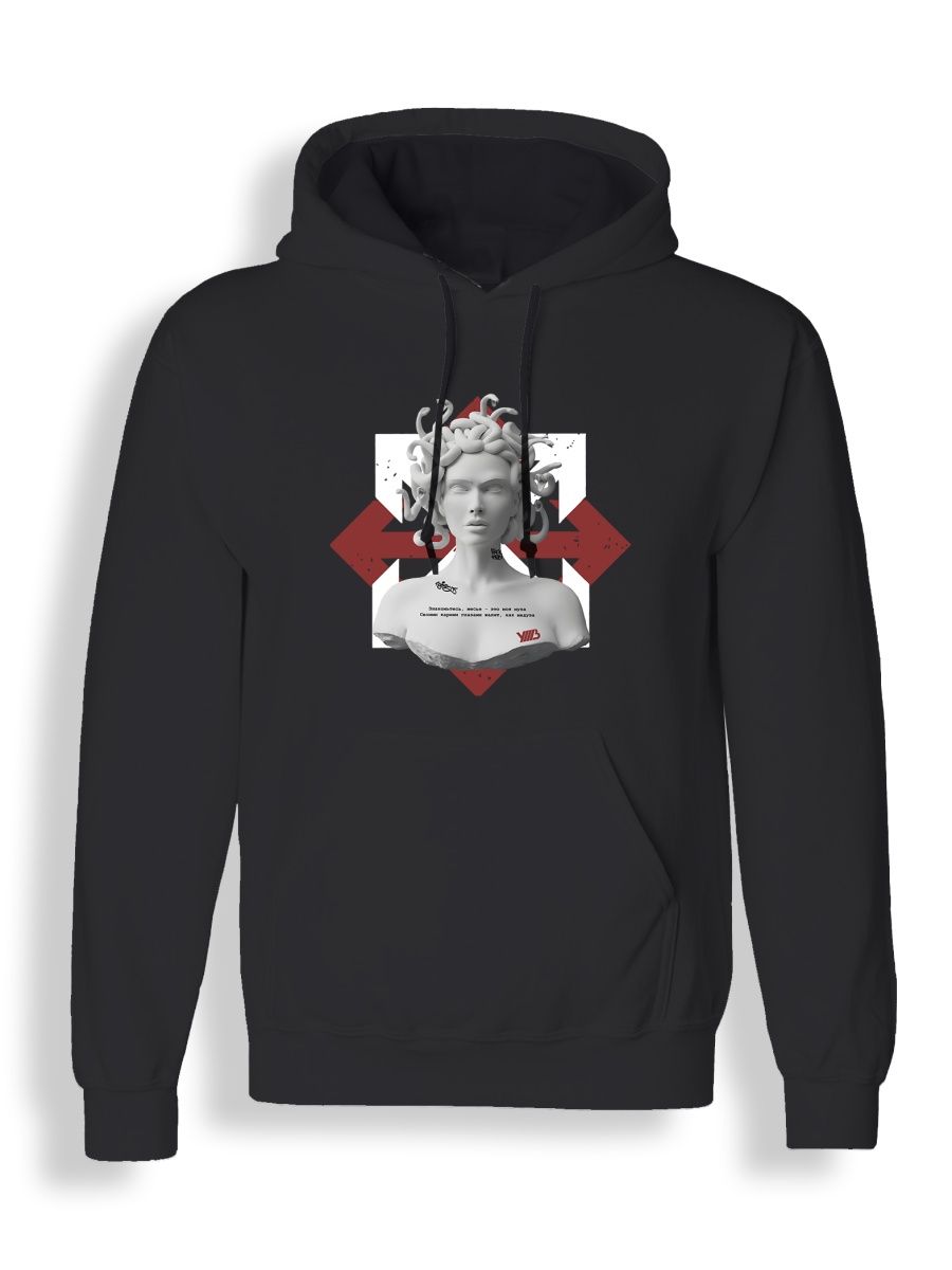 

Худи унисекс СувенирShop УННВ/Убиты но не вами 5 черное 3XL, Черный, "УННВ/Убиты но не вами" 5