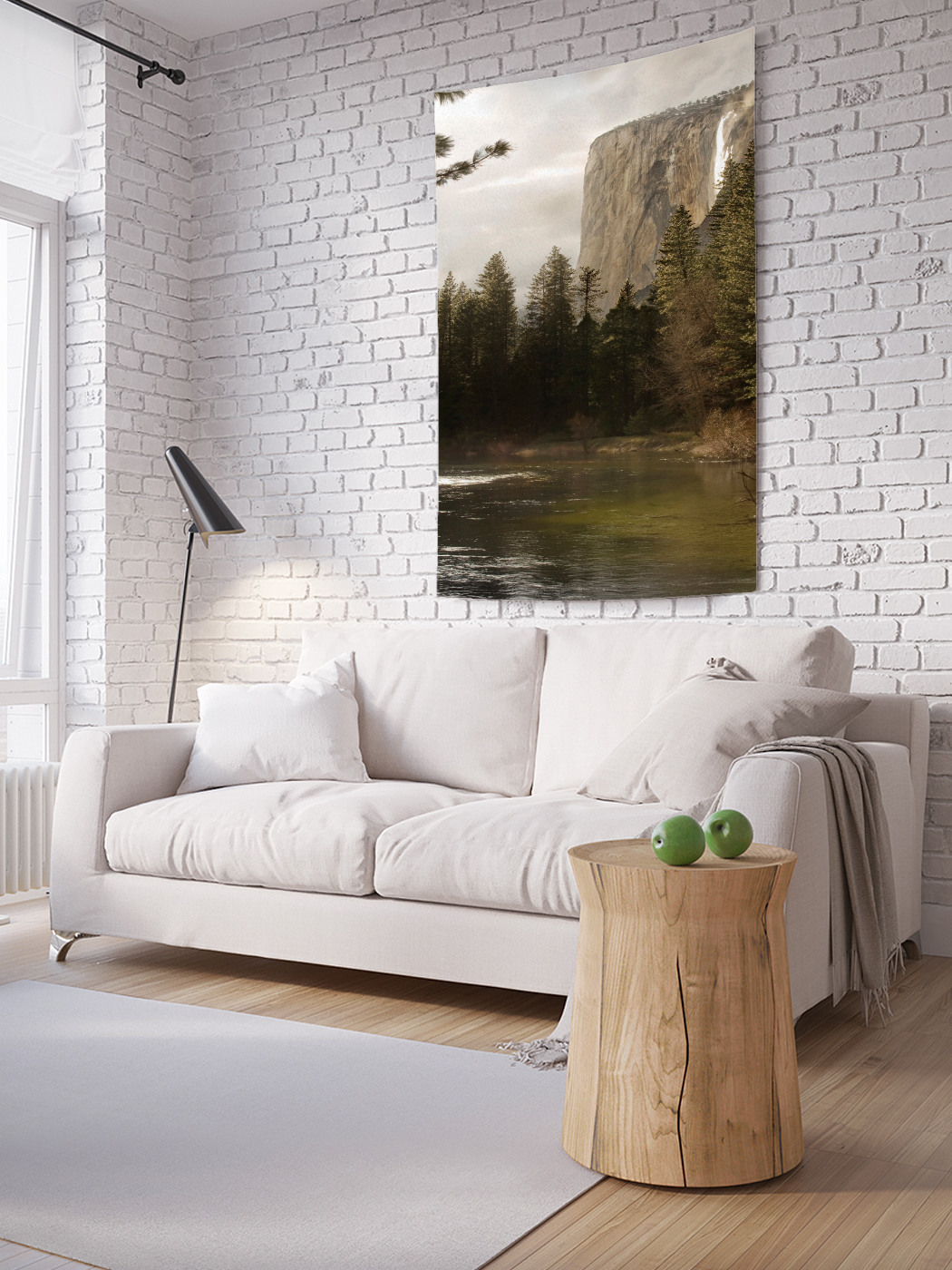 

Вертикальное фотопанно на стену JoyArty Ели на берегу 100x150 см, Ели на берегу