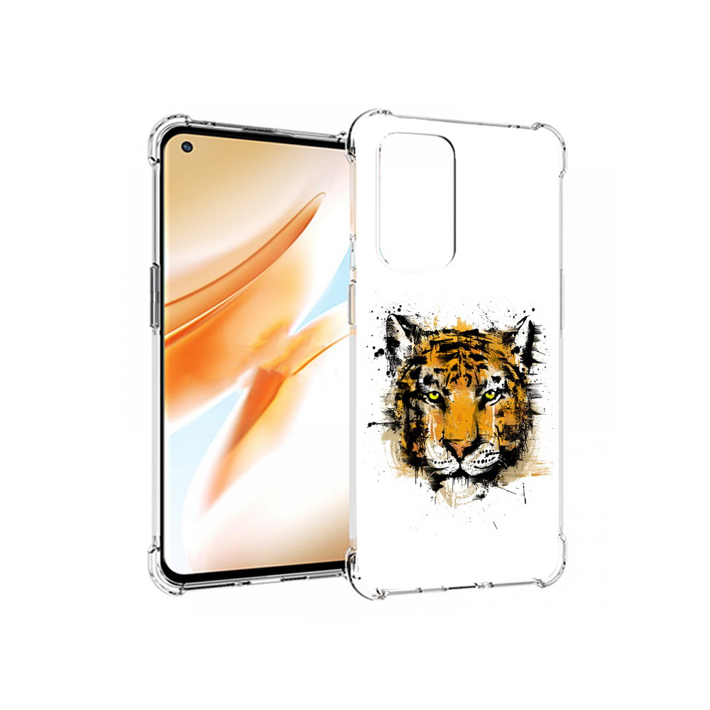 

Чехол MyPads Tocco для OnePlus 9 Pro тигруля (PT159597.127.643), Прозрачный, Tocco