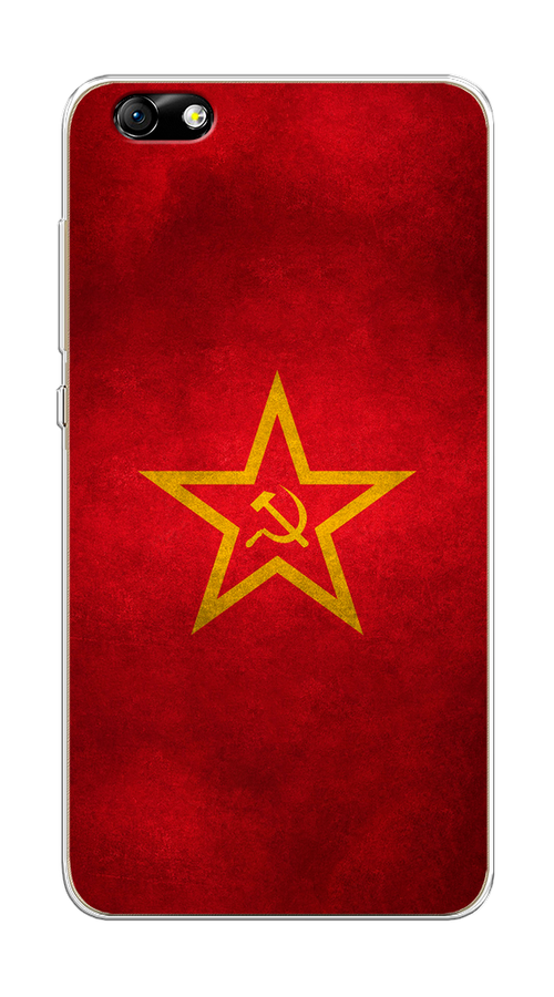 

Чехол Awog на Honor 4X "Красное знамя", Разноцветный, 63550-10