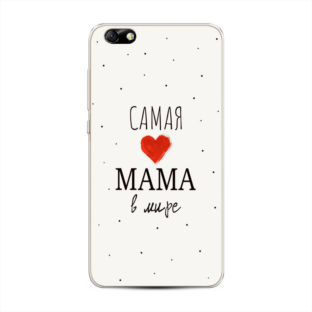 фото Чехол awog "самая любимая мама" для honor 4x