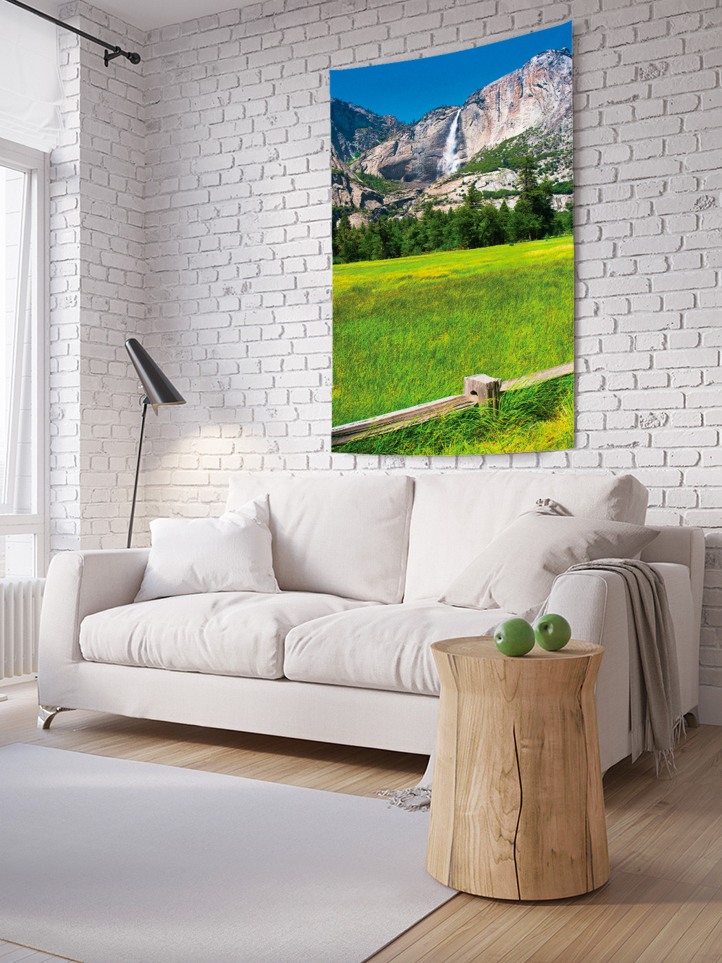 

Вертикальное фотопанно на стену JoyArty Чарующая гора 100x150 см, Чарующая гора