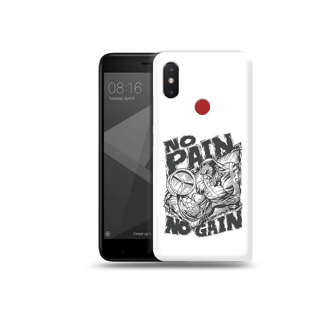 

Чехол MyPads Tocco для Xiaomi Mi 8 SE бодибилдинг тяжелая работа (PT113500.331.238), Прозрачный, Tocco