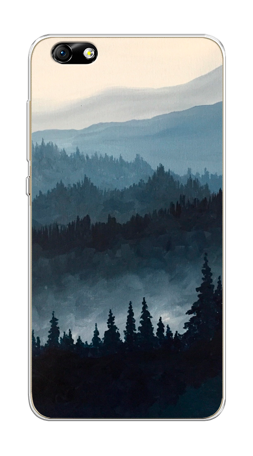 

Чехол Awog на Honor 4X "Туманные горы", Разноцветный, 63550-4