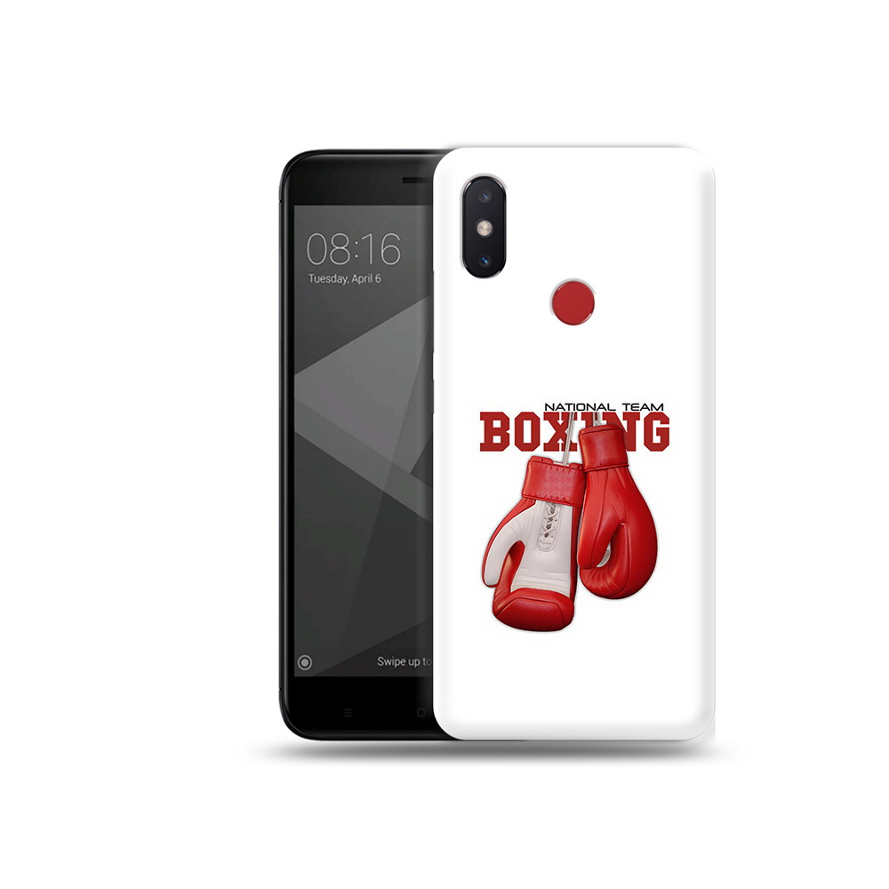 фото Чехол mypads tocco для xiaomi mi 8 se боксерские перчатки (pt113500.331.244)