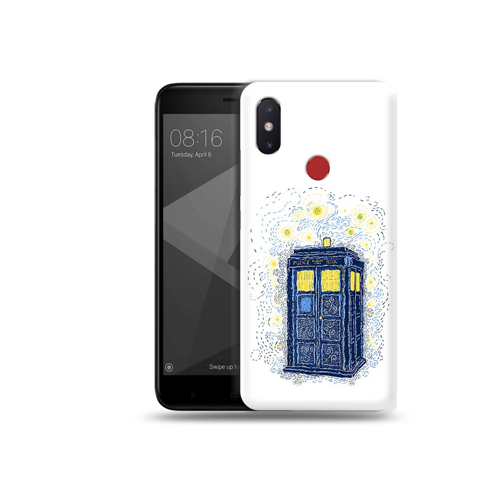 

Чехол MyPads Tocco для Xiaomi Mi 8 SE будка рисунок (PT113500.331.249), Прозрачный, Tocco