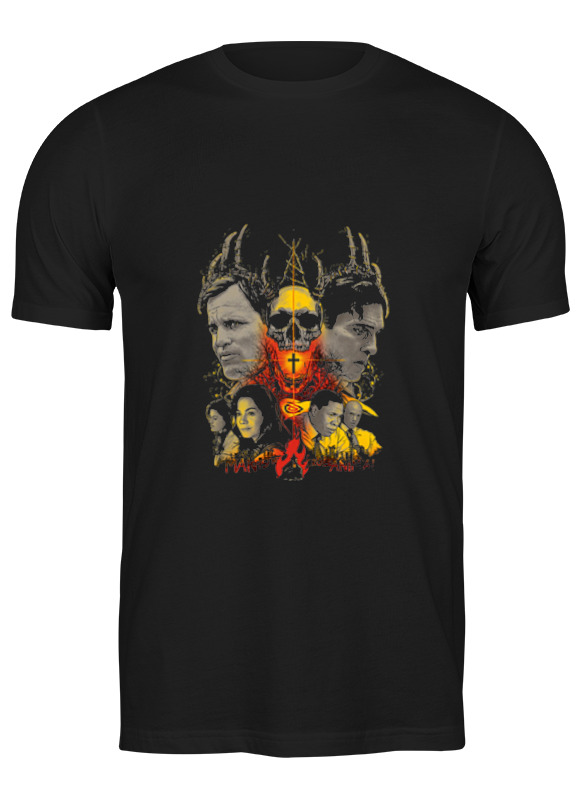 

Футболка мужская Printio True detective черная XL, Черный, True detective