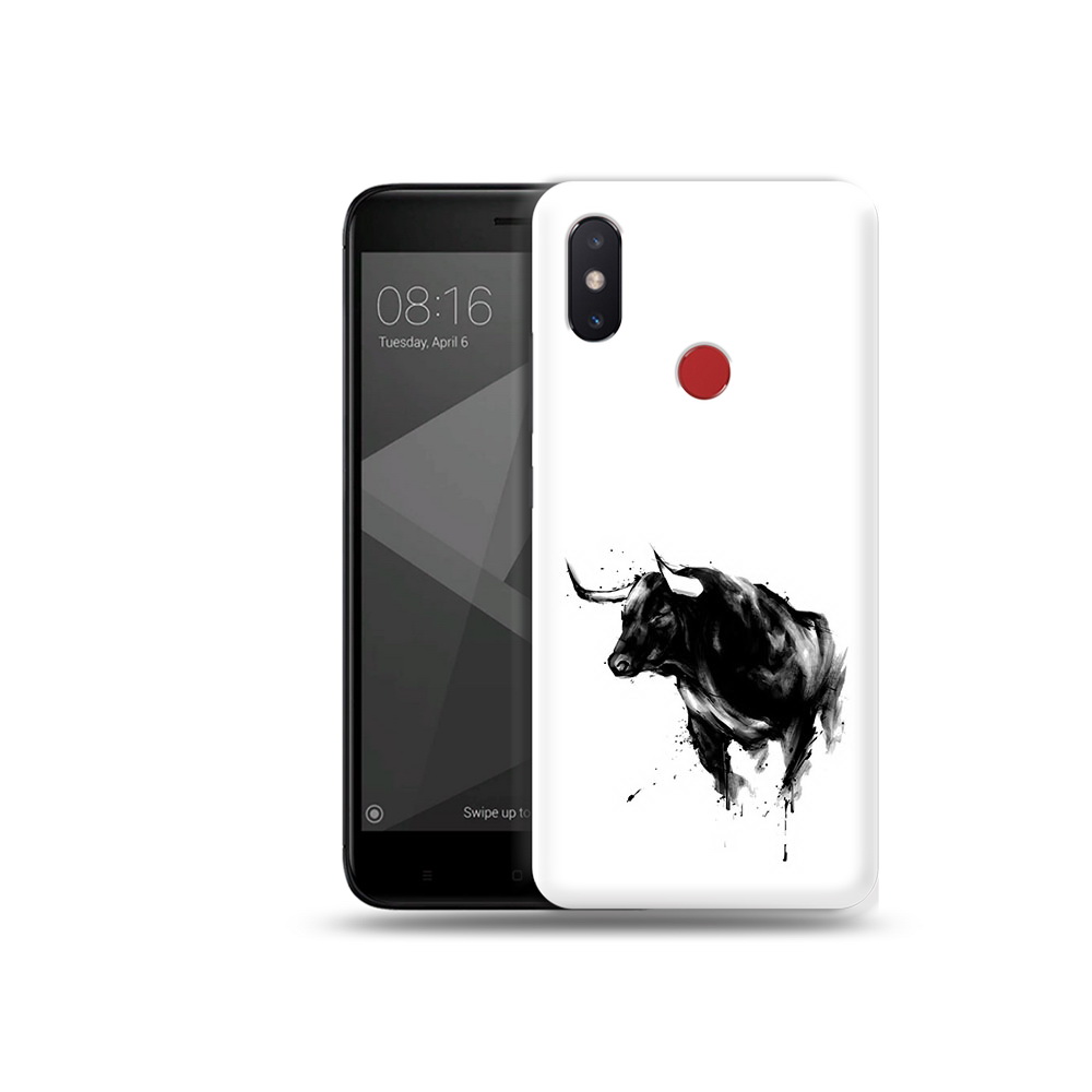 

Чехол MyPads Tocco для Xiaomi Mi 8 SE бык (PT113500.331.254), Прозрачный, Tocco