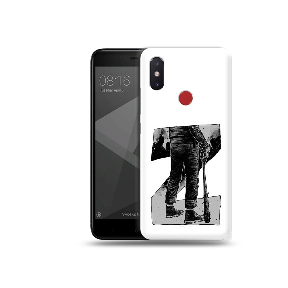 

Чехол MyPads Tocco для Xiaomi Mi 8 SE воин черно белый (PT113500.331.265), Tocco