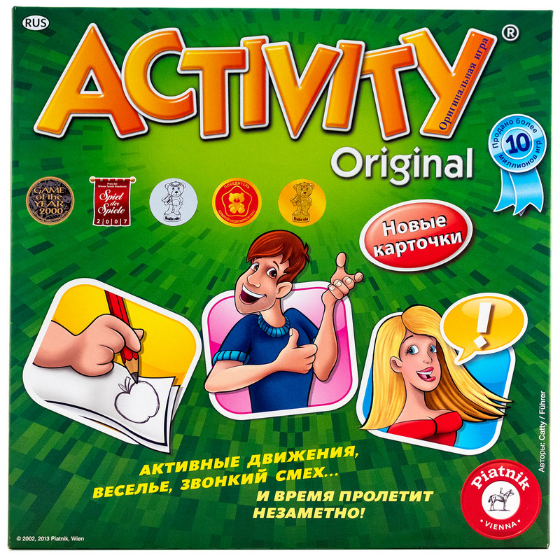 

Настольная игра Piatnik Activity 3, новое издание, 715594N, Activity