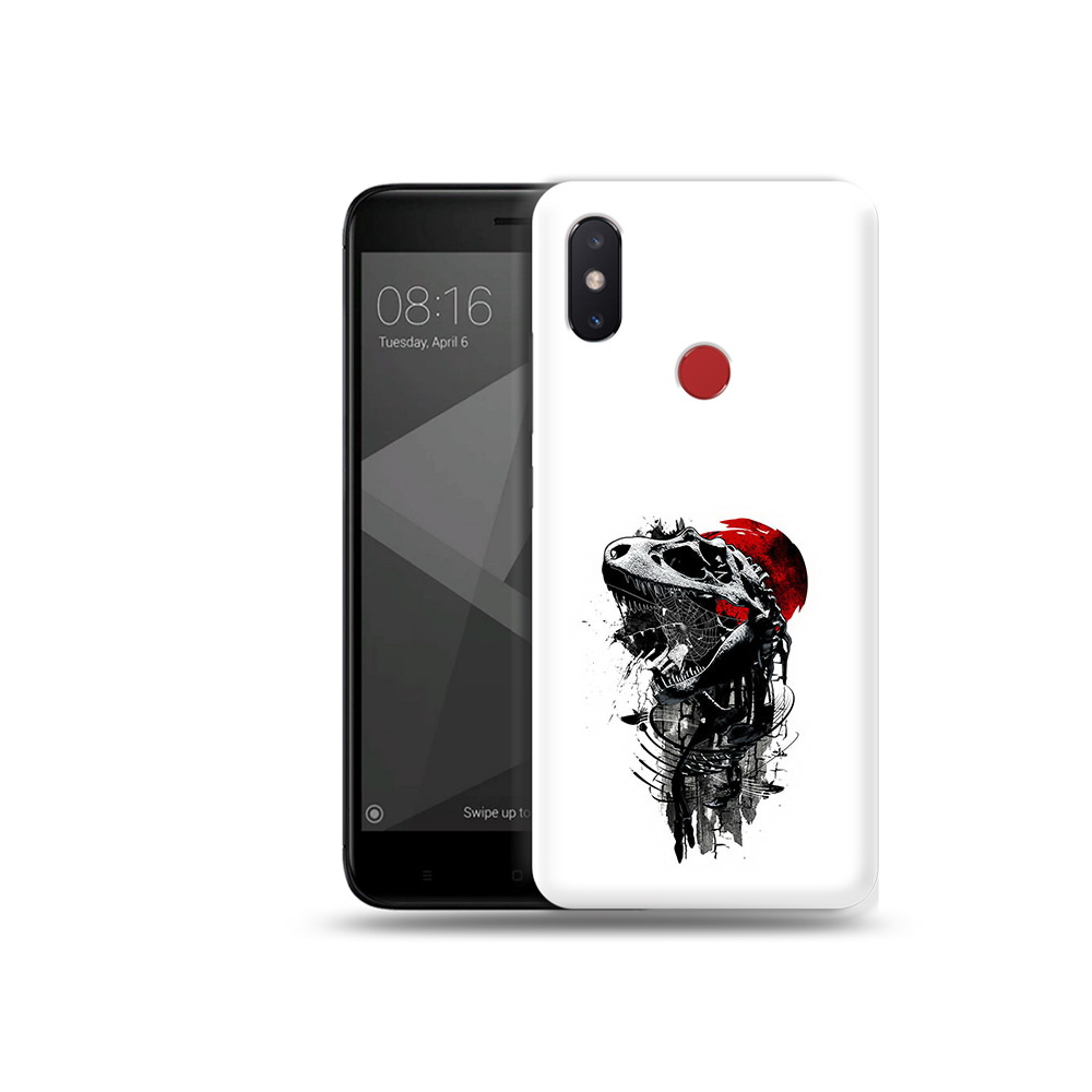 

Чехол MyPads Tocco для Xiaomi Mi 8 SE вымерший динозавр (PT113500.331.284), Прозрачный, Tocco