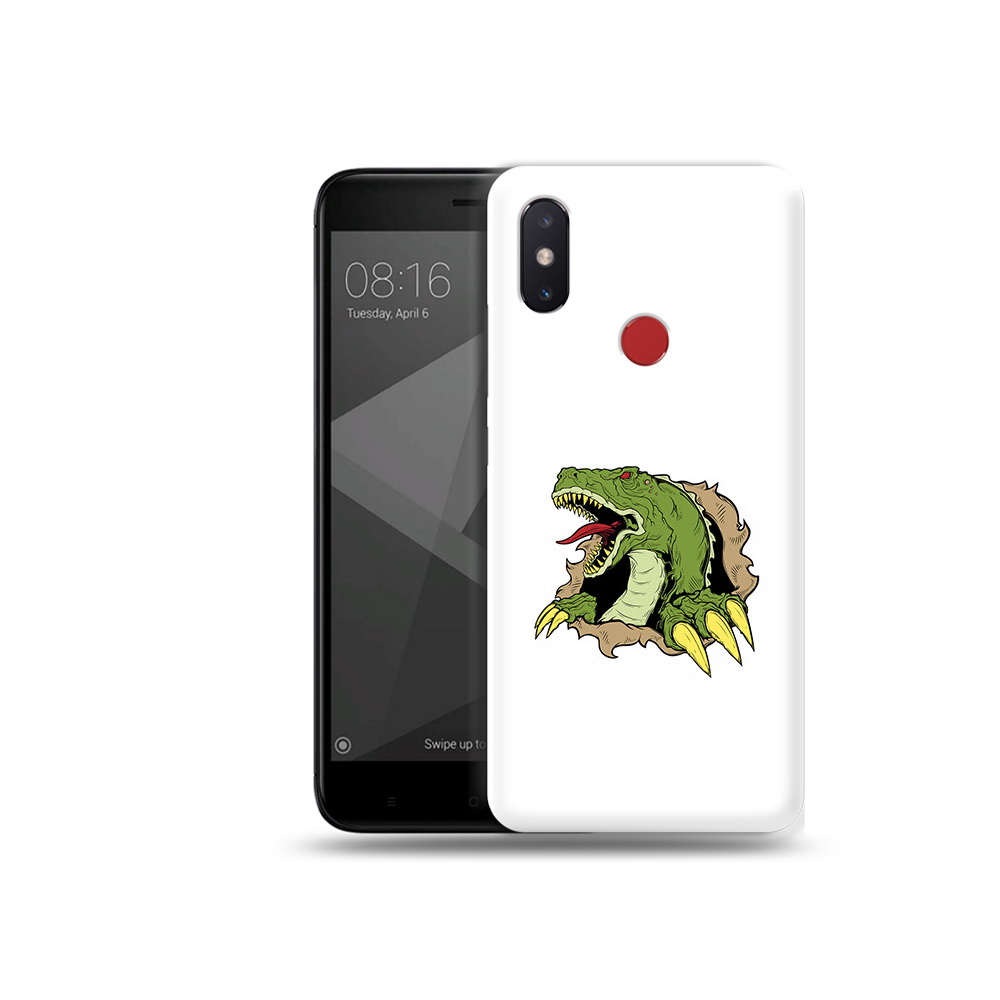 

Чехол MyPads Tocco для Xiaomi Mi 8 SE годзила (PT113500.331.290), Прозрачный, Tocco