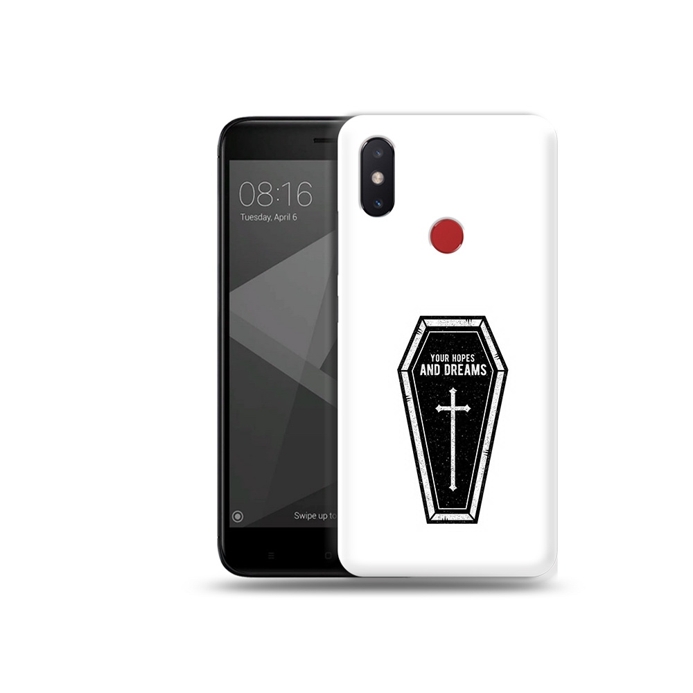 

Чехол MyPads Tocco для Xiaomi Mi 8 SE гроб с мечтами (PT113500.331.299), Прозрачный, Tocco
