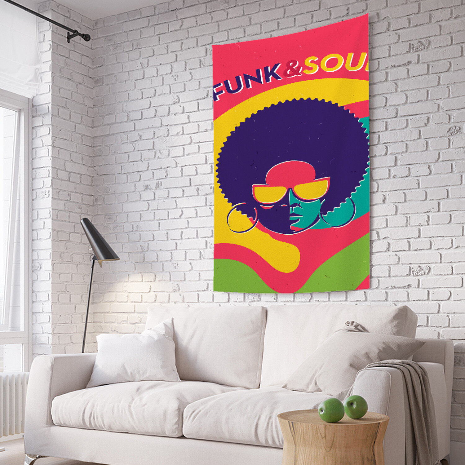 

Вертикальное фотопанно на стену JoyArty Фанк и соул 150x200 см, Фанк и соул