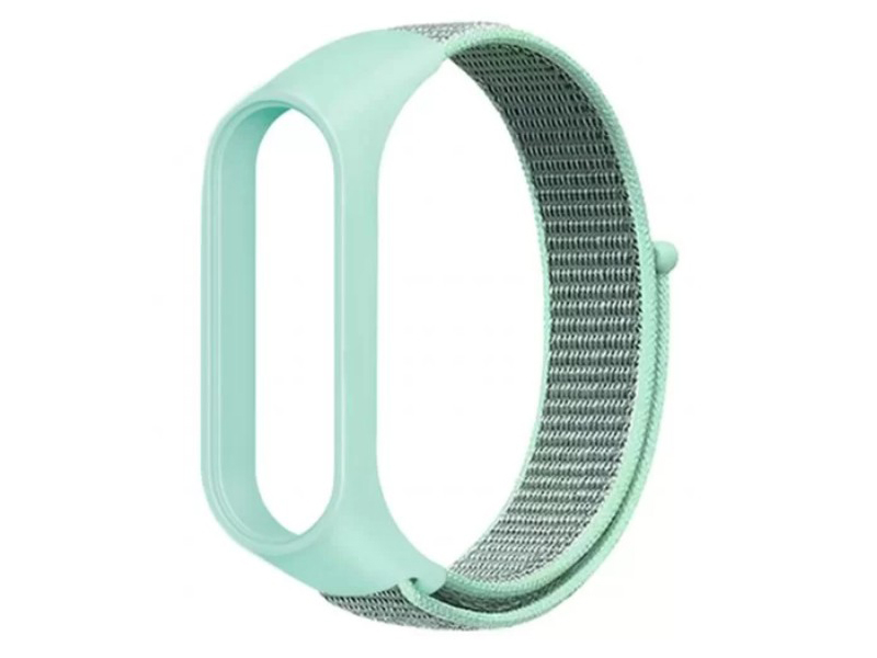 

Ремешок DF для Xiaomi Mi Band 7 / Smart Band 7 Nylon Mint xiNylonband-02