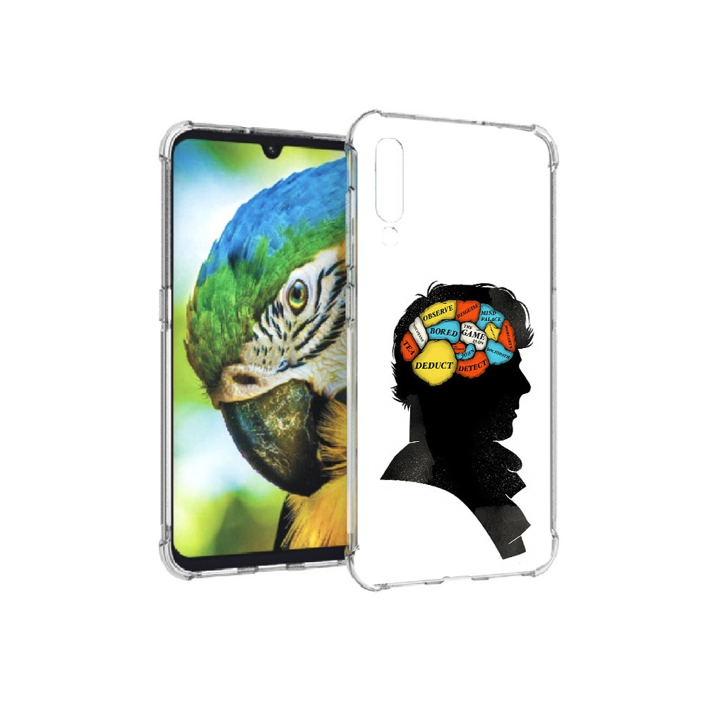 

Чехол MyPads Tocco для Xiaomi Mi 9 темный рисунок (PT126035.255.640), Прозрачный, Tocco