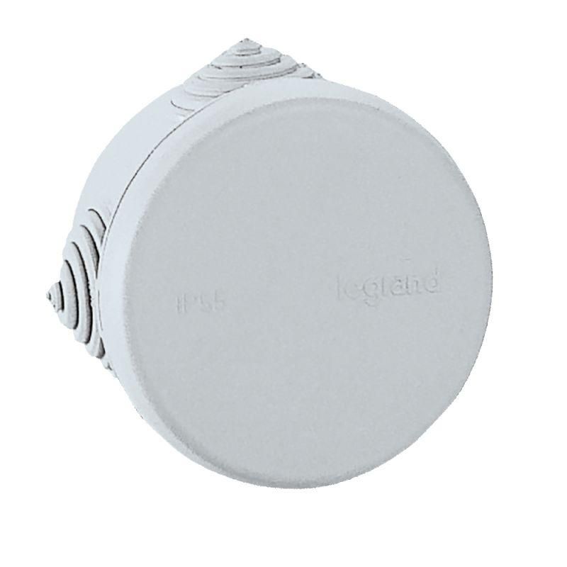 

Коробка круглая Plexo IP55 60/40мм Leg 092100, Серый