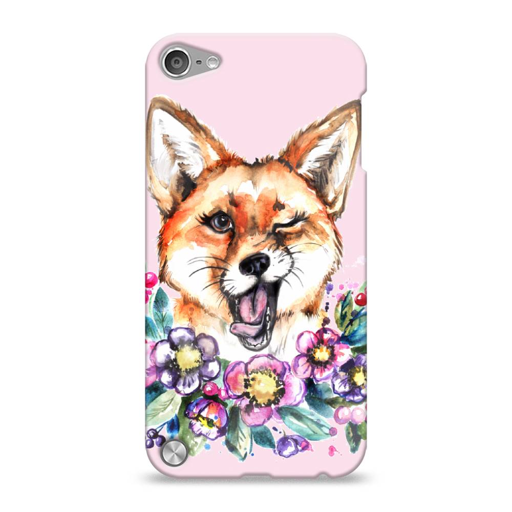 

Пластиковый чехол "Подмигивающая лиса" на Apple iPod Touch, 11120-7