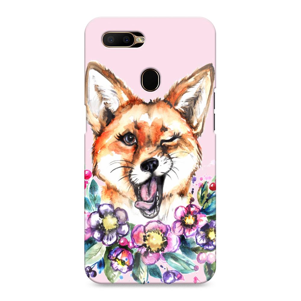 

Пластиковый чехол "Подмигивающая лиса" на Oppo A5s, 252320-7