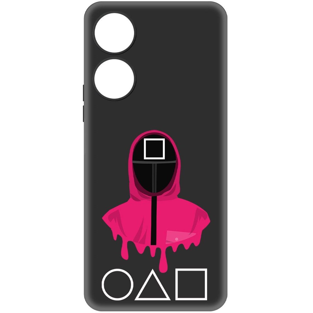 

Чехол-накладка Krutoff Soft Case Игра в кальмара-Начальник для Honor X5 Plus черный